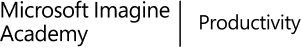 Microsoft Imagine Academy Productivity logo Microsoft Imagine Academy Productivity