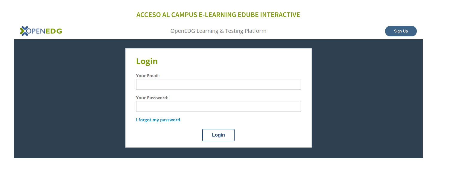 OpenEDG login OpenEDG login