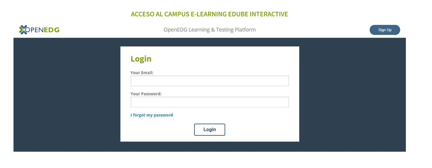 OpenEDG login