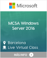 MCSA Windows Server 2016